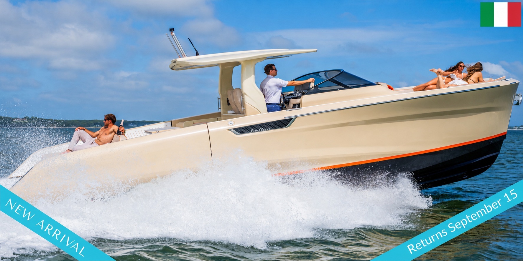 40' 2025 Bellini Yacht + Seabob - SF Image 1