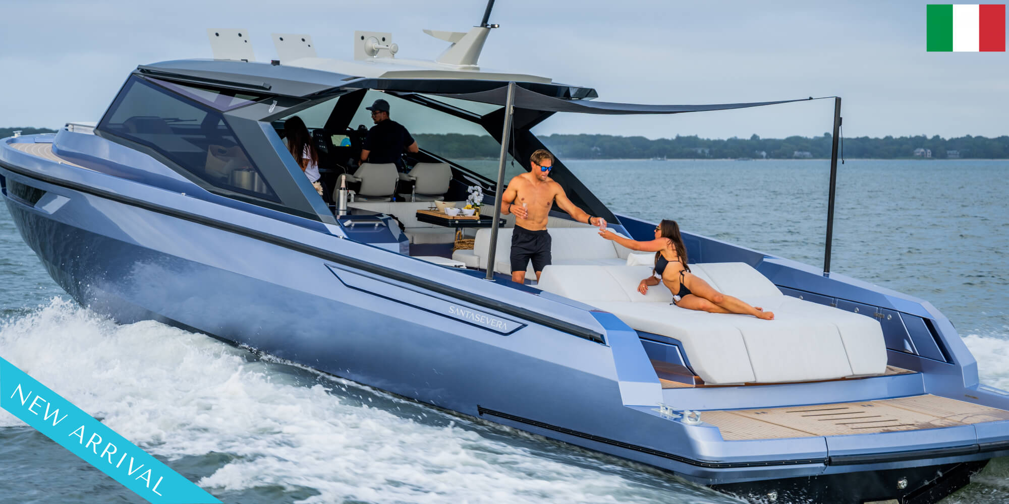 52' 2026 Santasevera Luxury Yacht - SF Image 1