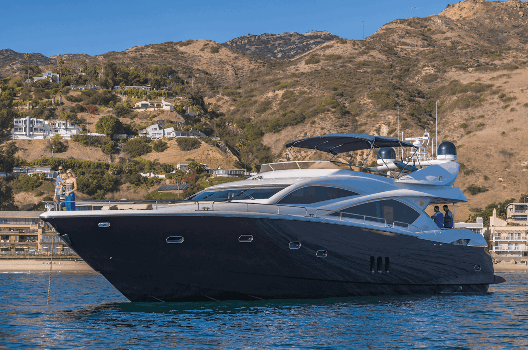 party yacht rentals palm beach 82' Sunseeker