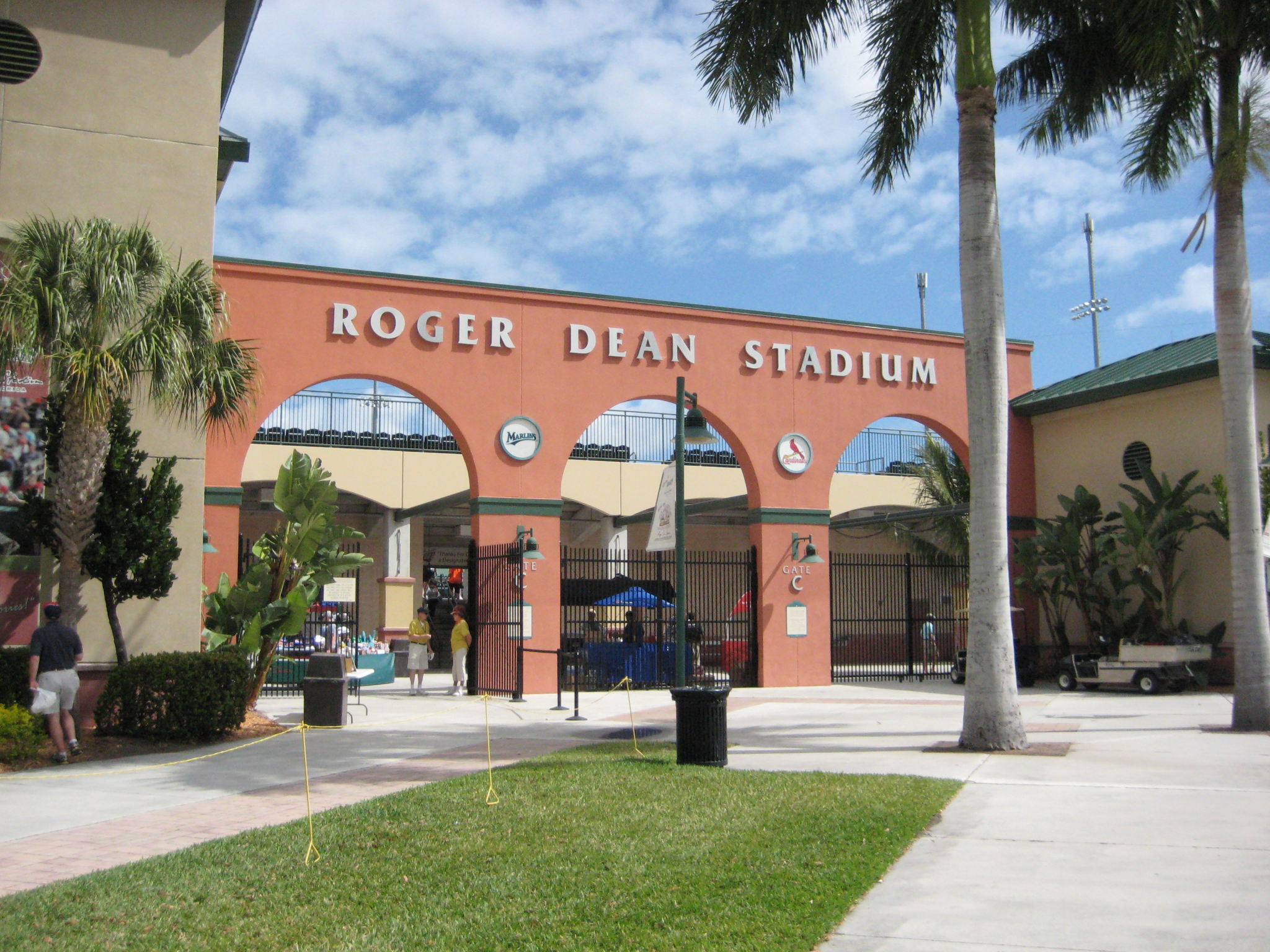 Roger Dean Stadium Entrance Gate